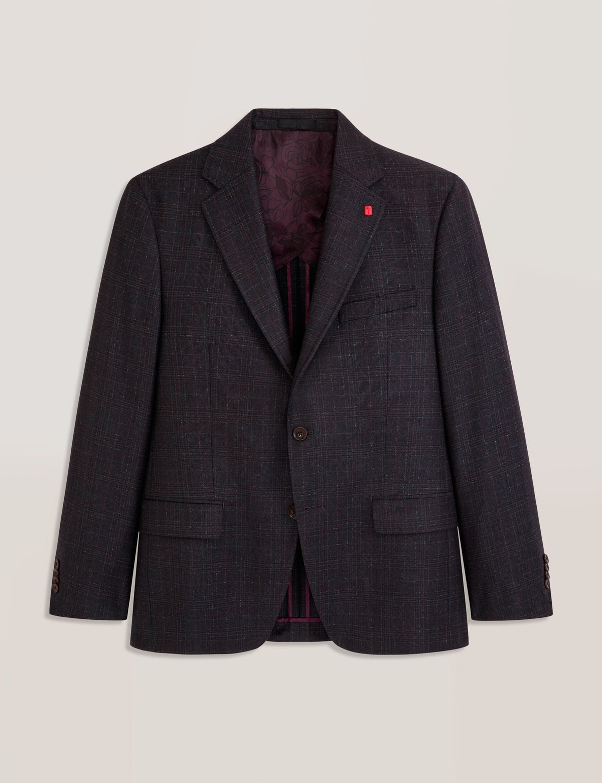 WINFRED | BURGUNDY-BLUE