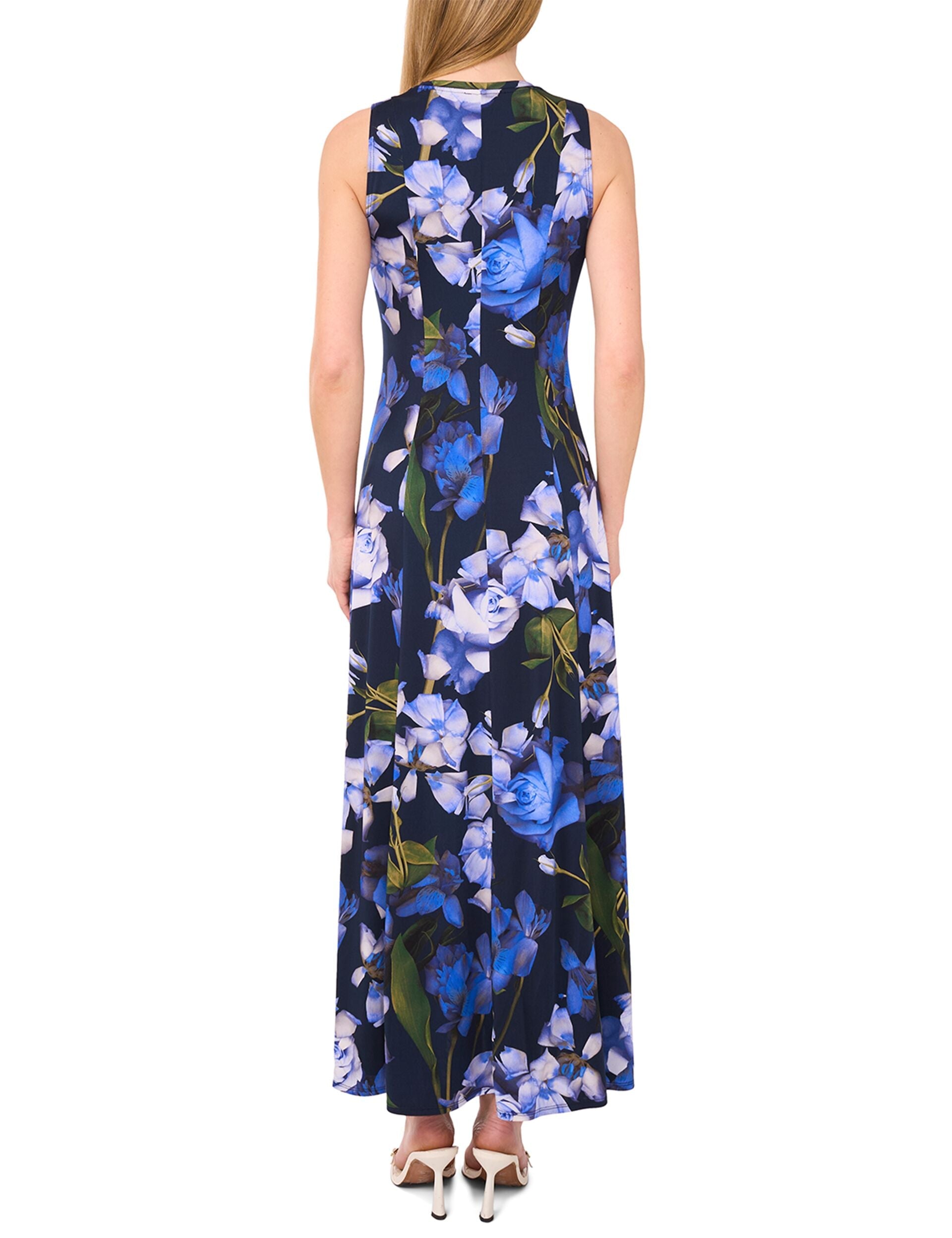  SLEEVELESS MAXI DRESS | CLASSIC NAVY