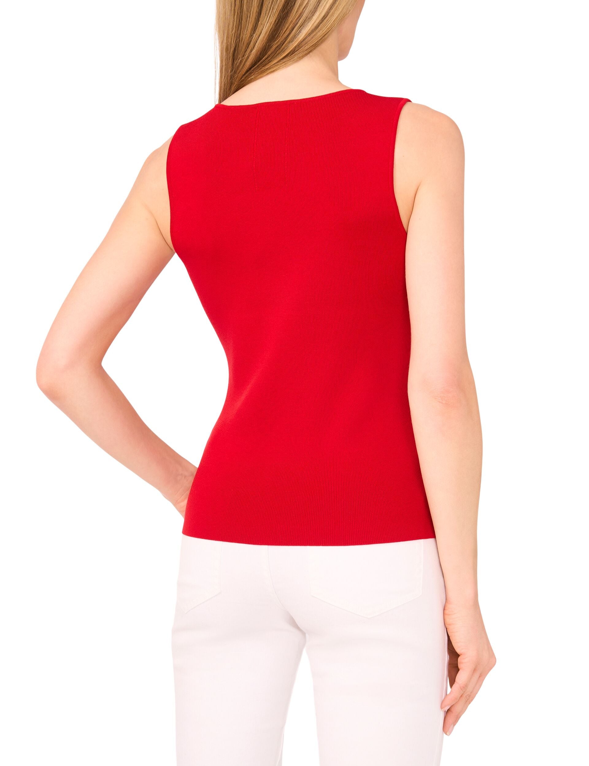  SLEEVELESS V-NECK TOP | SALSA