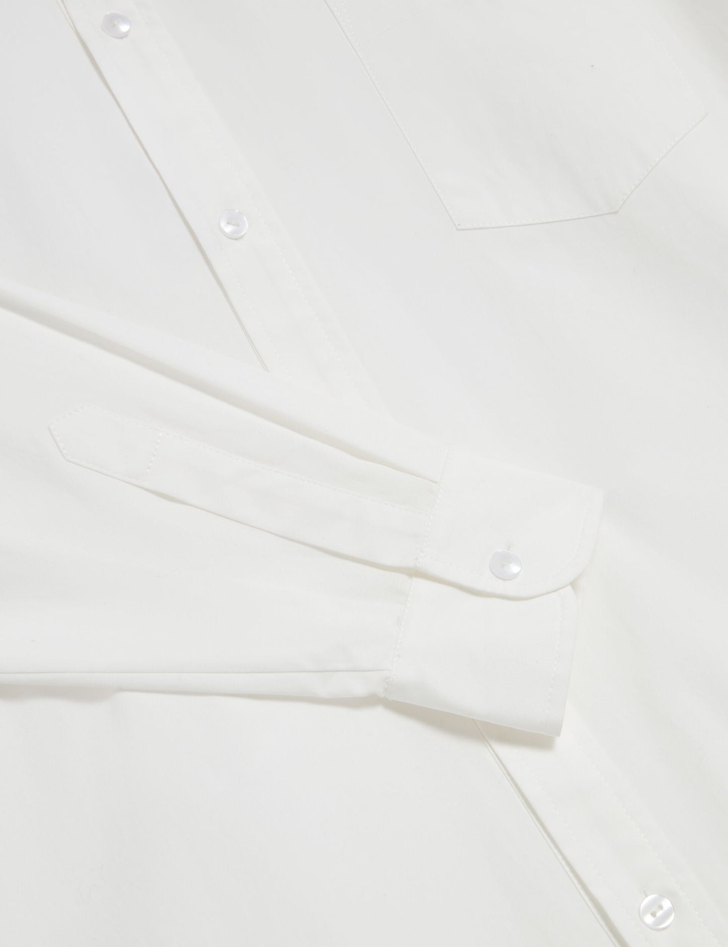  LONG SLEEVE RUFFLE SHIRT DRESS | ULTRA WHITE