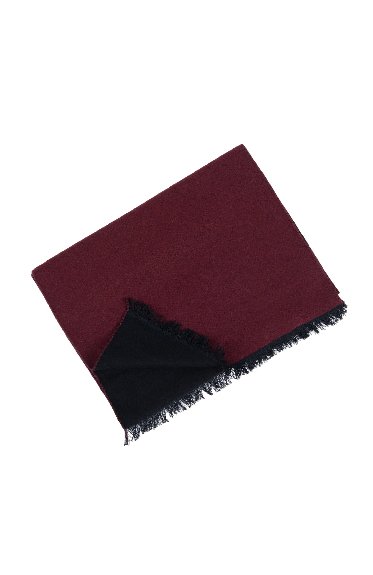  TWO TONE SCARF | BURGUNDY