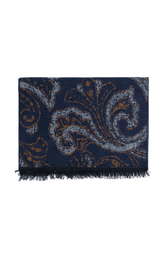  PAISLEY SCARF | BLUE