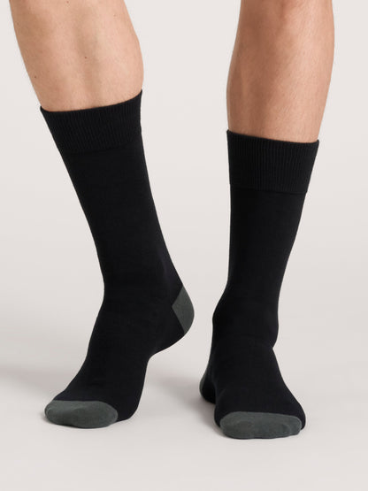 4 PK Men's Non Terry Dress Crew | GREEN