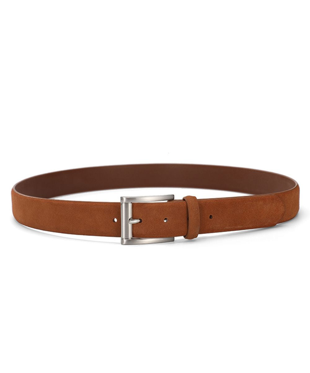  SUEDE BELT | CHESTNUT